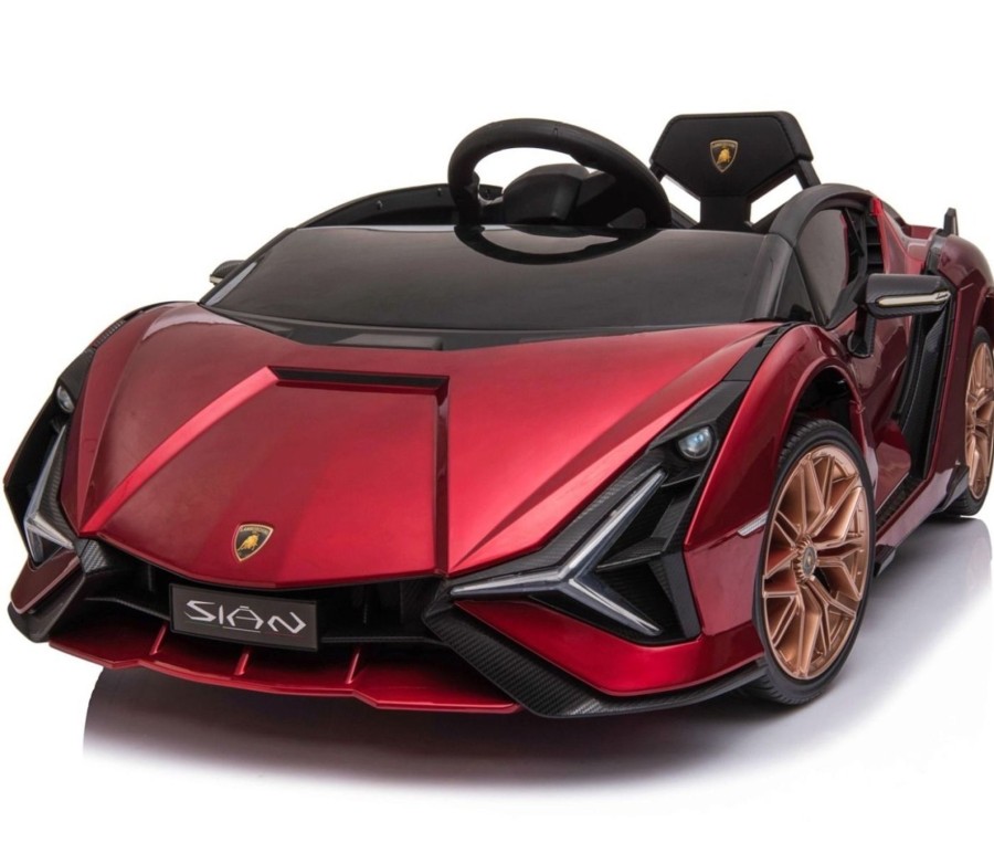 Ride On Toys OutdoorToys Ride On Cars | Licensed Lamborghini Sian 12V Children'S Electric Ride On Car