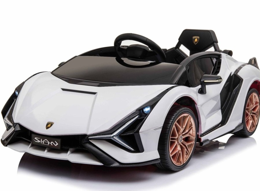 Ride On Toys OutdoorToys Ride On Cars | Licensed Lamborghini Sian 12V Children'S Electric Ride On Car