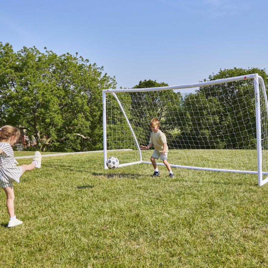 Garden Toys OutdoorToys Football Goals | Rebo Portable Pvc Locking Football Goal - 12 X 6Ft