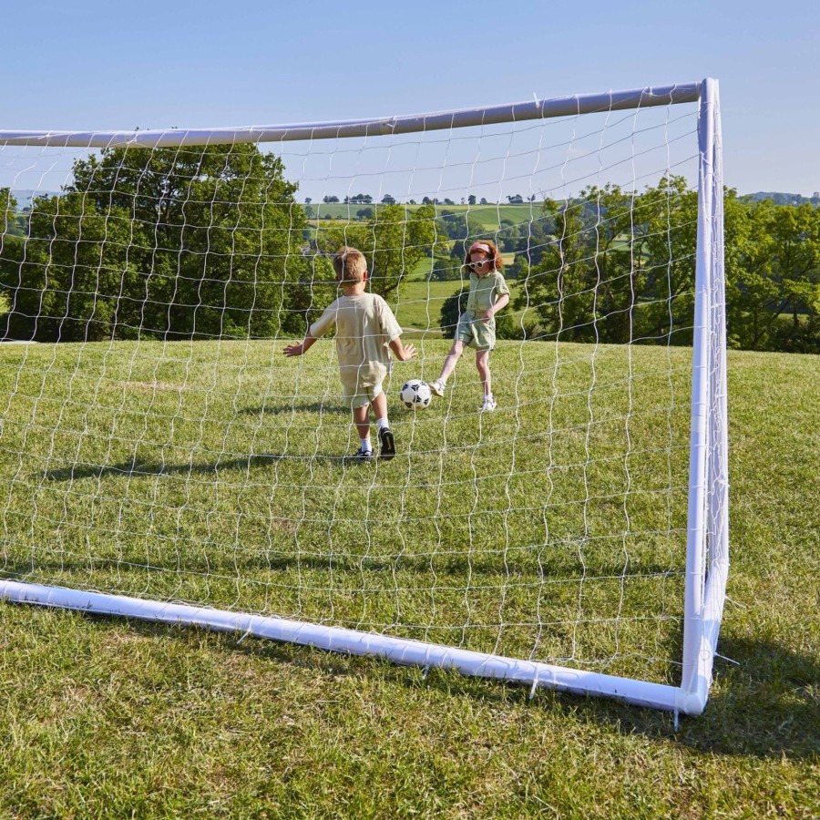 Garden Toys OutdoorToys Football Goals | Rebo Portable Pvc Locking Football Goal - 12 X 6Ft