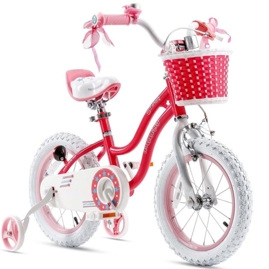 Ride On Toys OutdoorToys Kids Bikes | Royalbaby Stargirl 12" Unisex Kids Bike With Stabilisers