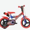 Ride On Toys OutdoorToys Kids Bikes | Licensed Children'S Pedal Bike - Spider-Man 12" Wheel Bicycle