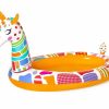 Swimming Pools OutdoorToys Paddling Pools | Bestway Groovy Giraffe Sprayer Children'S Paddling Swimming Pool Bw53089