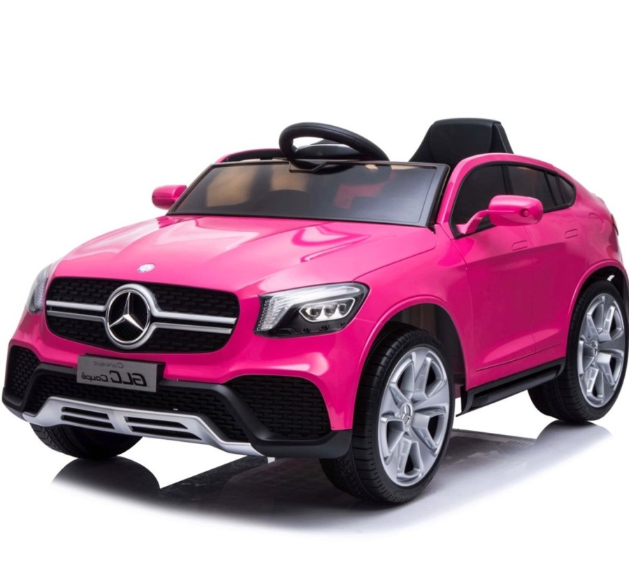 Ride On Toys OutdoorToys Ride On Cars | Licensed Mercedes Glc 12V Kids Electric Ride On Jeep - Pink