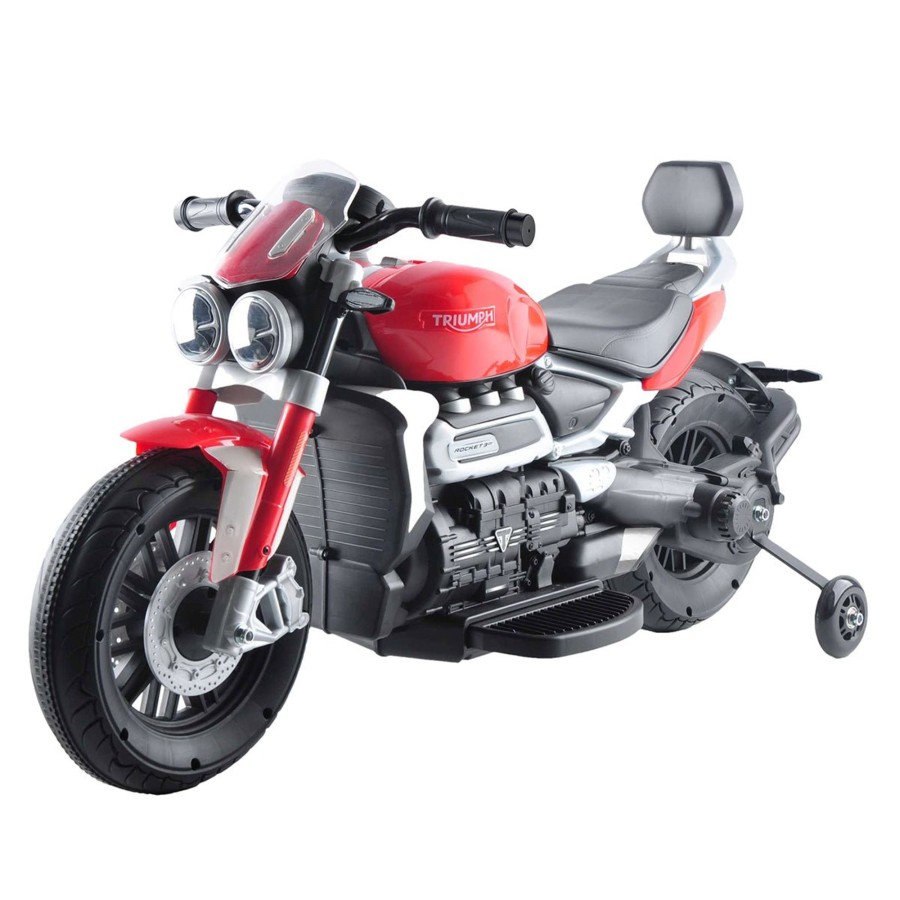 Ride On Toys OutdoorToys Kids Electric Motorbikes | Triumph Rocket 3Gt 12V Electric Ride On Motorbike