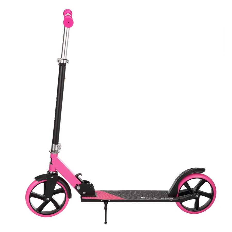 Ride On Toys OutdoorToys Kids Scooters | Renegade Kids Big Wheel Folding Kick Scooter - Pink