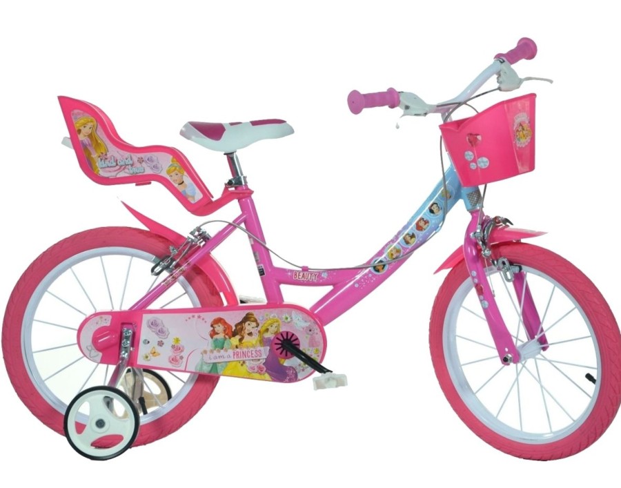 Ride On Toys OutdoorToys Kids Bikes | Licensed Children'S Pedal Bike - Disney Princess 16" Wheel Bicycle