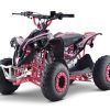 Ride On Toys OutdoorToys Kids Petrol Quad Bikes | Renegade Race-X Mx110 4-Stroke 110Cc Petrol Quad - Pink