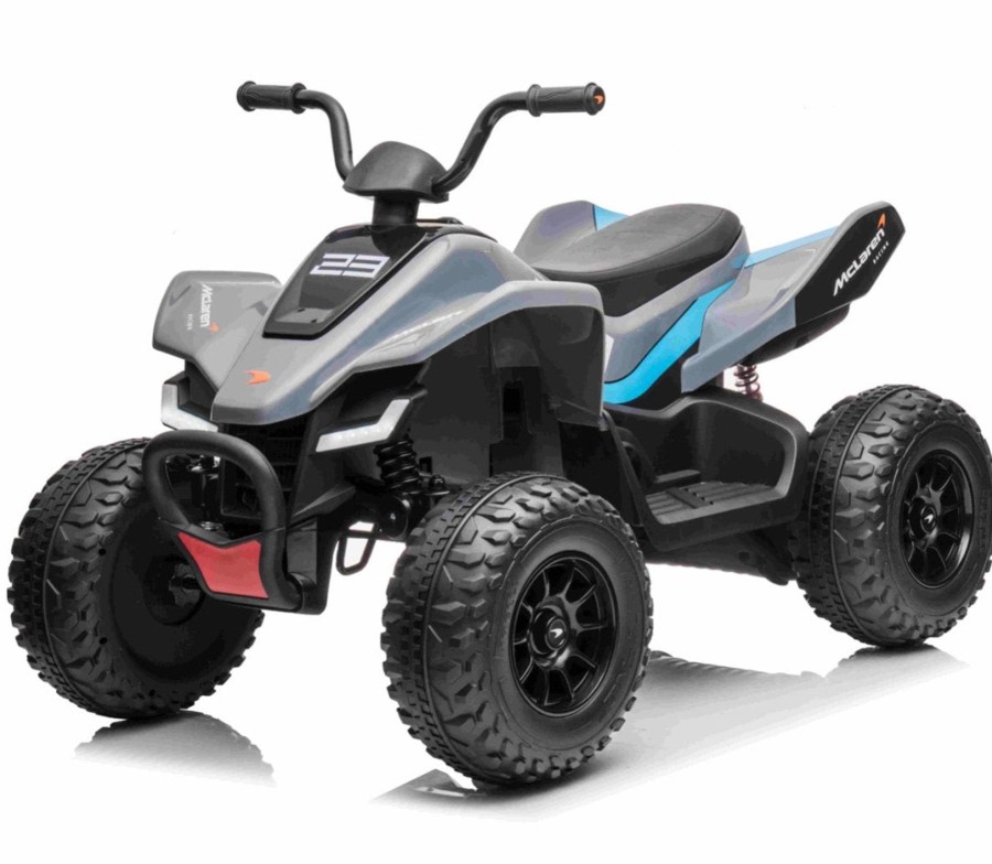 Ride On Toys OutdoorToys Kids Electric Quad Bikes | Licensed Mclaren Racing Mcl35 Kids 12V Electric Quad Bike