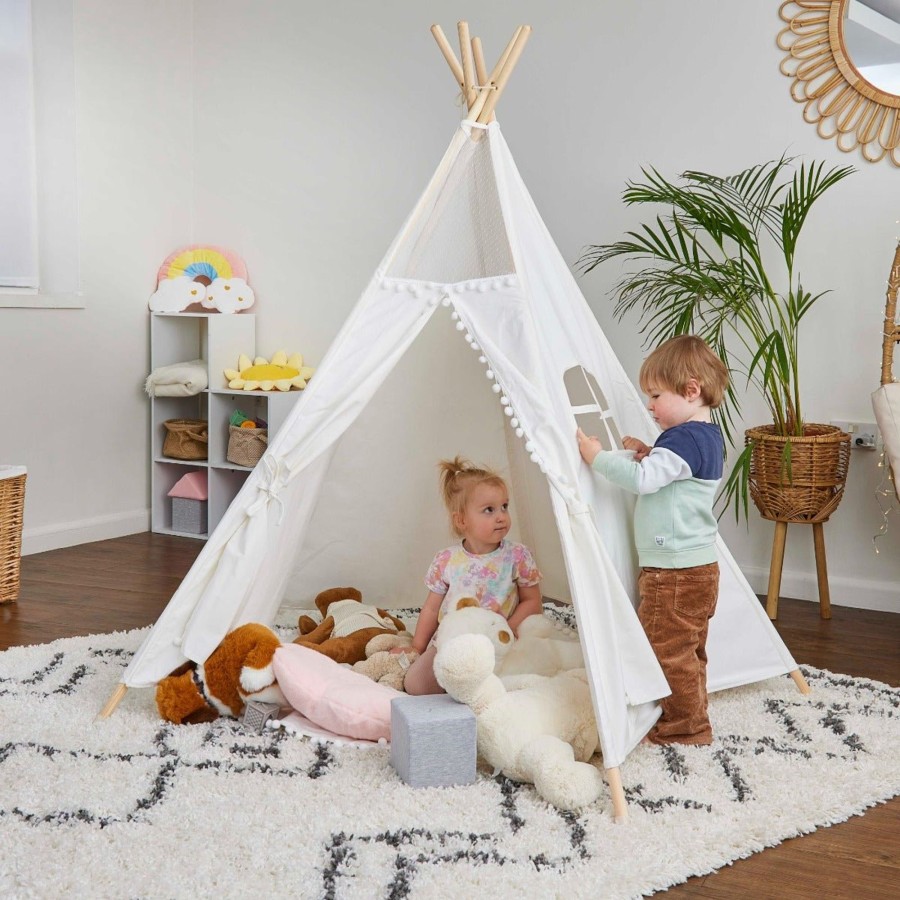 Garden Toys OutdoorToys Baby Toys | Rebo Montessori Pikler Style Teepee Play Tent