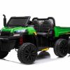 Ride On Toys OutdoorToys Ride On Tractors | Farmtrac 6X6 Utility Truck With Tipper Children'S 24V *Electric Ride On Utv