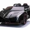 Ride On Toys OutdoorToys Ride On Cars | Licensed Lamborghini Veneno 2 Seat 24V 4Wd Ride On Kid'S Electric Car