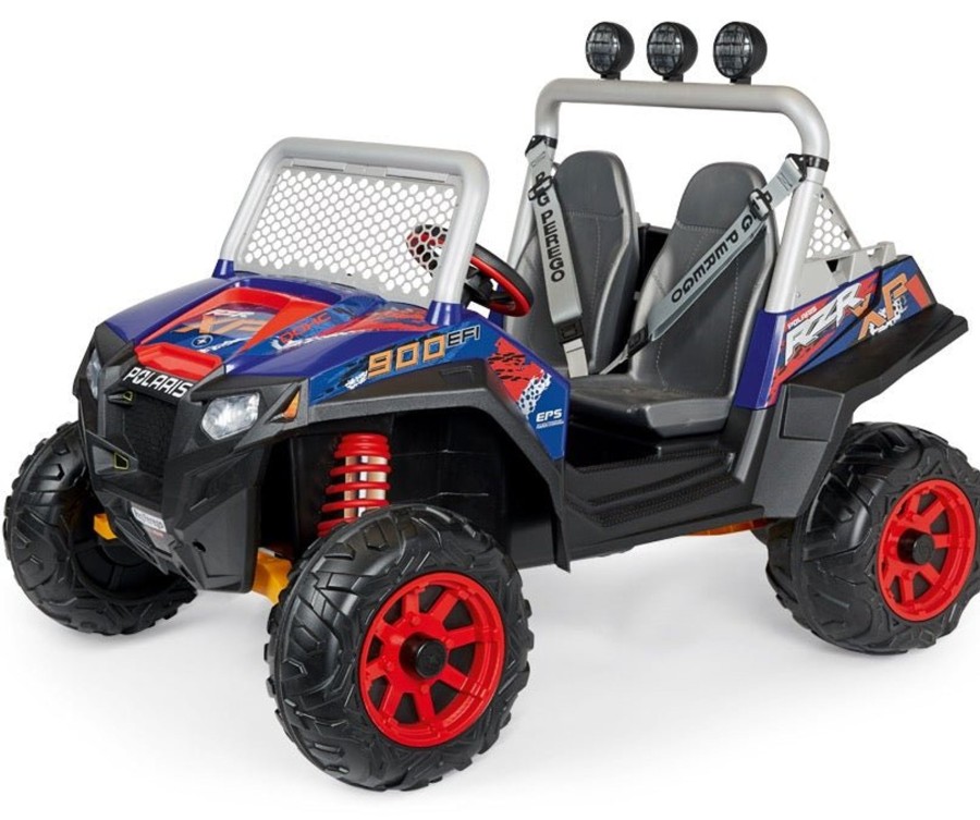 Ride On Toys OutdoorToys Ride On Jeeps | Peg Perego Polaris Ranger Rzr 900 Xp 2 Seater 24V Ride On Jeep - Blue